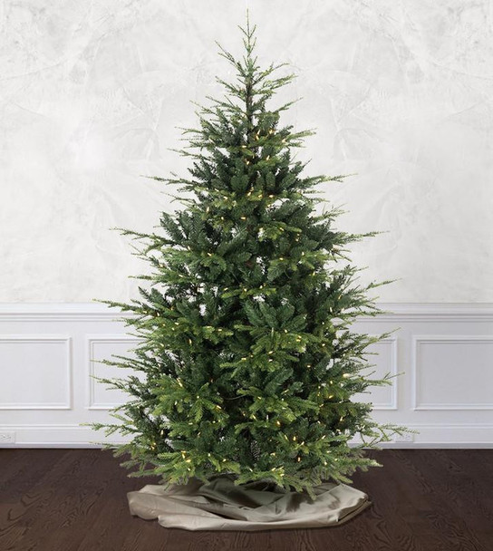7.5' Western Balsam Tree - ColorChange 3mm LED w/ Bulb Caps