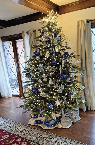 7.5' Western Balsam Tree - ColorChange 3mm LED w/ Bulb Caps