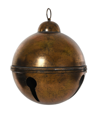 Metal Antique Copper Bell 18.5"