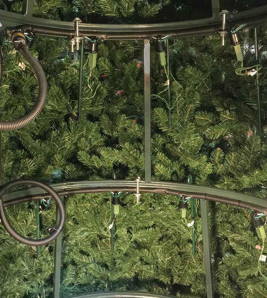 24' Tower Tree complete kit - Clear LED (Pre-Order For 2027 Season)