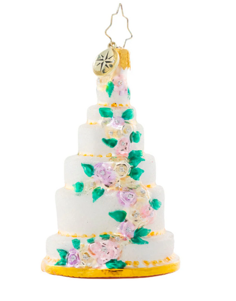 Radko Six-Tier Celebration Gem Christmas Ornament