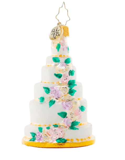 Radko Six-Tier Celebration Gem Christmas Ornament 