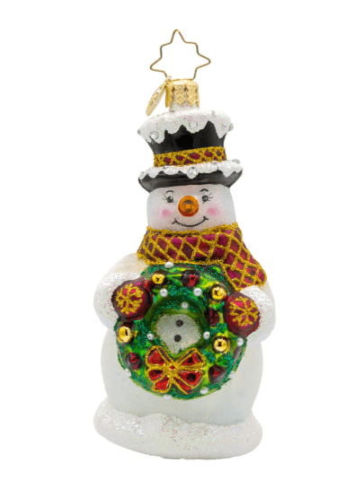 Radko Merry Mittens Christmas Ornament 