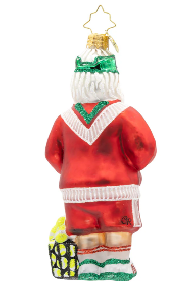 Radko Ace Of Christmas Christmas Ornament