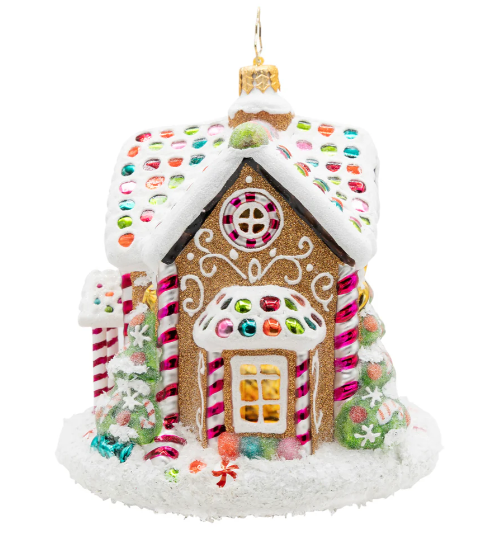 Radko Sweet Treat House Christmas Ornament
