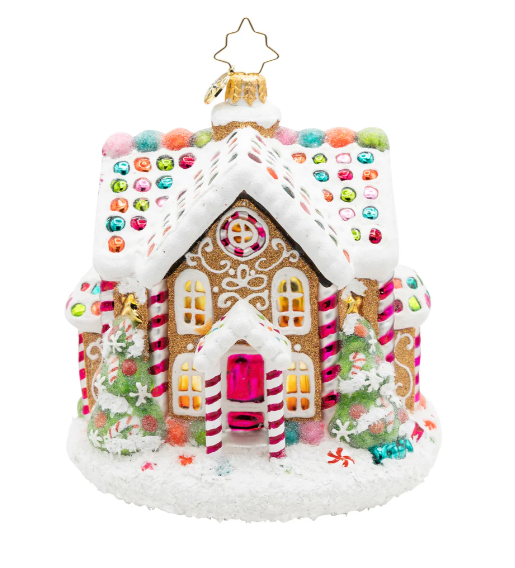 Radko Sweet Treat House Christmas Ornament
