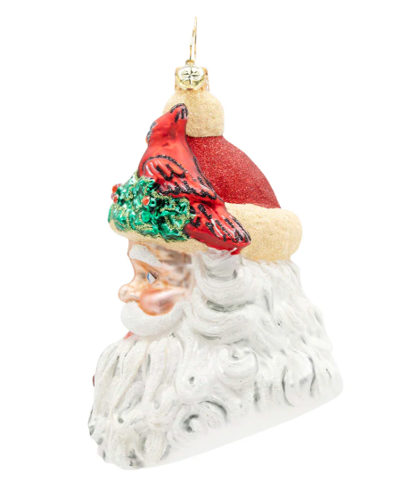 Radko Woodland Wishes Santa Christmas Ornament