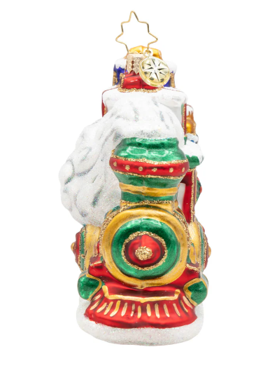 Radko Yuletide Express Train Christmas Ornament