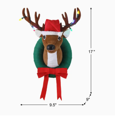 Mr. Christmas 17" Animated Singing Reindeer
