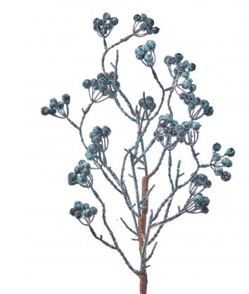 Iced Dripping Berry Spray Blue 23.5"