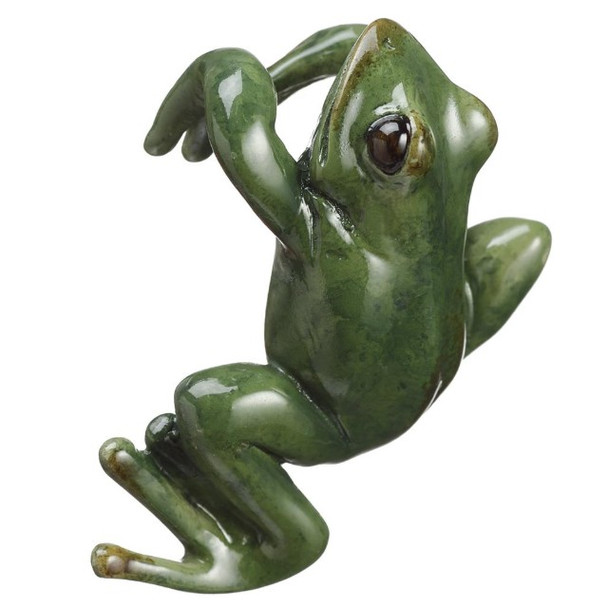 3.25" Green Frog Pot Hanger