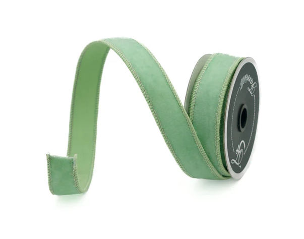 Mint Velvet Ribbon 0.75"X10yd