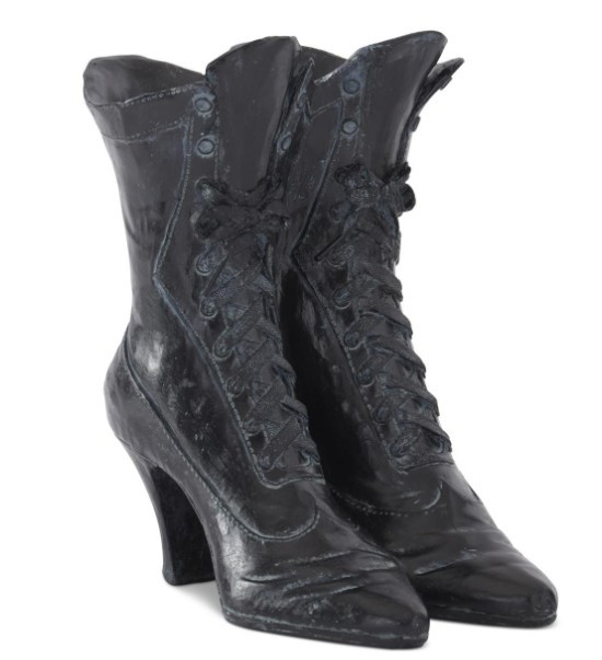 Black Witches Boots 10.5"