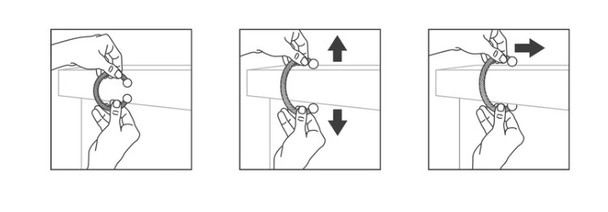 Gold Mantle Clip Stocking Holders, 4-Pack