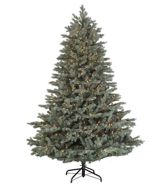 9' Savoy Blue Spruce Tree-ColorChange 3mm LED PowerPole