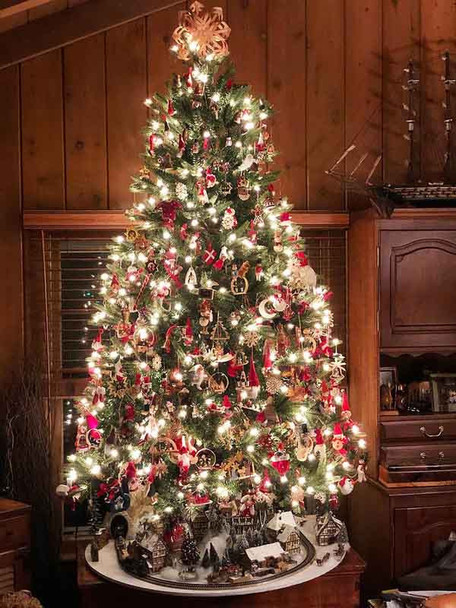 10' Stockton Spruce Tree-ColorChange 3mm LED PowerPole