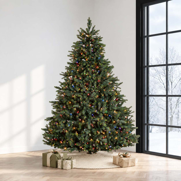 7.5' Burberry Fir Tree-ColorChange 3mm LED PowerPole