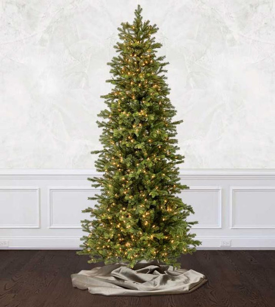 12' Slim Wexford Spruce Tree-ColorChange 3mm LED PowerPole