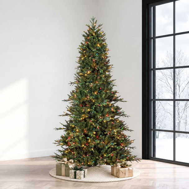 6.5' Geneva Fir Tree-ColorChange 3mm LED PowerPole