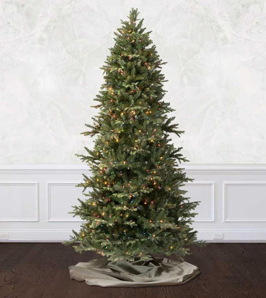 7.5' Geneva Fir Tree-ColorChange 3mm LED PowerPole