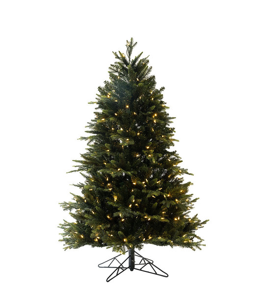 5' Deluxe Geneva Fir Tree-ColorChange 3mm LED PowerPole