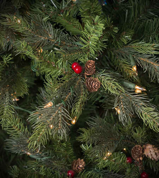 7.5' Deluxe Santa Fe Tree-ColorChange 3mm LED PowerPole