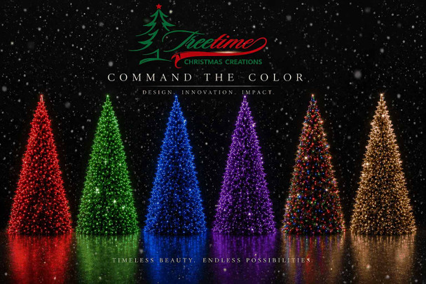 16' Slim Tower Tree-RGB LED