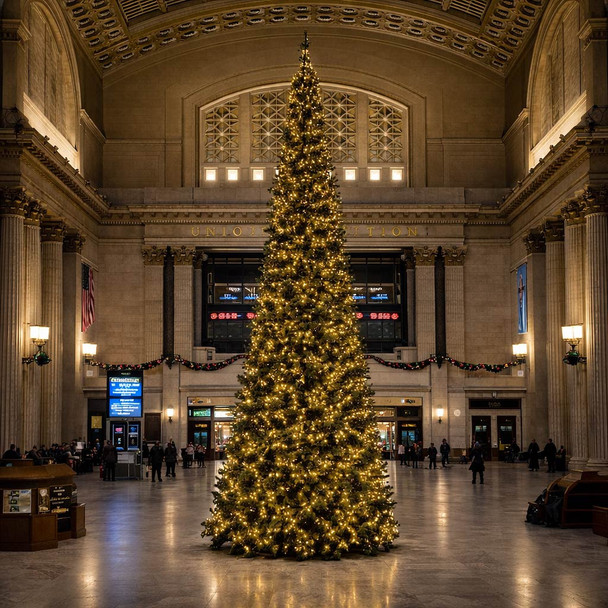 20' Slim Tower Tree-RGB LED
