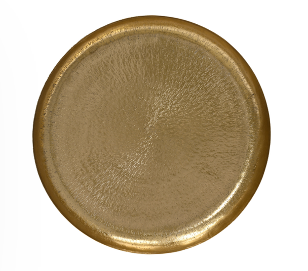 Gold Iron Plate 14.5"Diameter