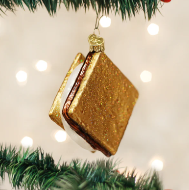 Old World S'more Glass Christmas Ornament - Treetime