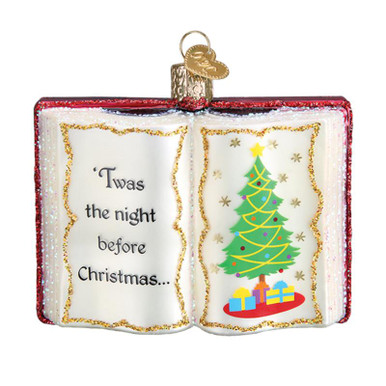 Old World The Night Before Glass Christmas Ornament - Treetime