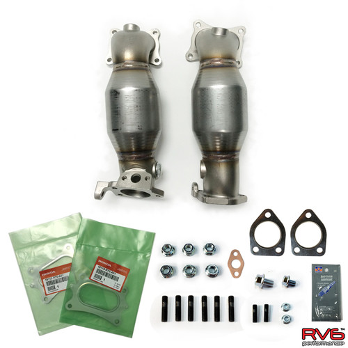 RV6™ HFPCs™ (High Flow Precats)/Downpipe Kit for 15+ TLX (3.5L)