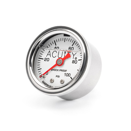 ACUiTY 100 PSI Fuel Pressure Gauge