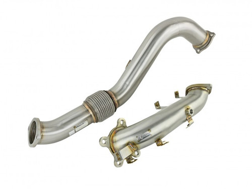 Skunk2 76mm Alpha Downpipe 2016-'20 Honda Civic 1.5T