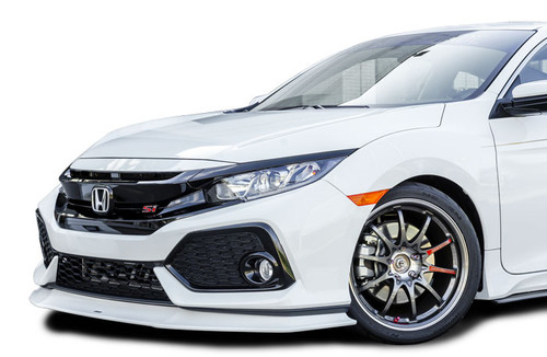 GREDDY FRONT LIP GEL WHITE : CIVIC SI 2017-20