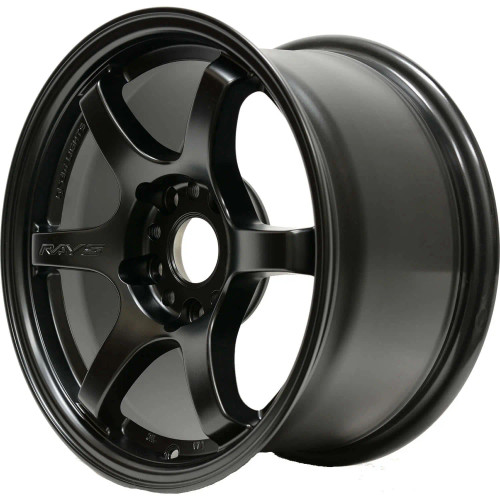 Gram Lights 57DR 18x8.5 +37 Semi Gloss Black Set of 4 
