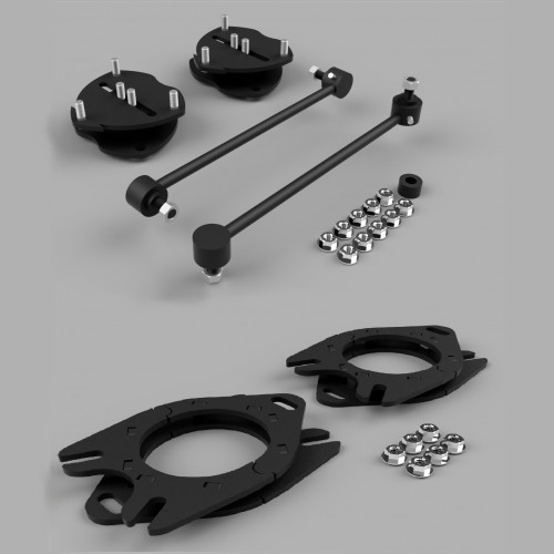 Traxda 2017-2022 Honda Ridgeline 2wd/4wd/AWD/ 2016-2022 Pilot – 2″ Front 2″ Rear Lift Kit