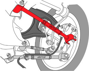 SPC 09-14 TSX / 13-17 Accord Adjustable Rear Camber Arm