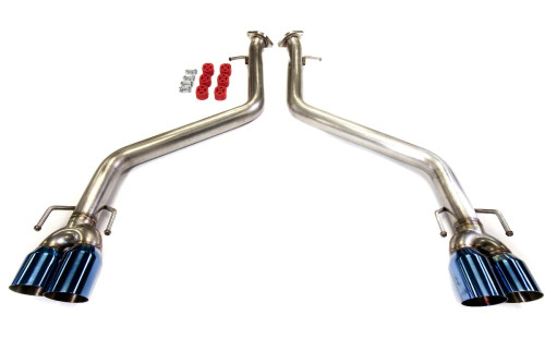 PLM Axle Back Exhaust Muffler Delete For 2021+ Acura TLX 2.0T Burnt Tips