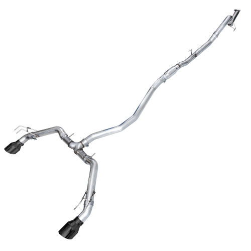 AWE Tuning 2022+ Honda Civic Si FE1/ 2023+ Acura Integra FWD Track Edition Catback Exhaust - Dual Diamond Black Tips