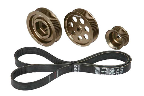 Buddy Club Racing Spec Pulley Kit Crank Pulley Kit w/ AC 2012+ Civic Si 