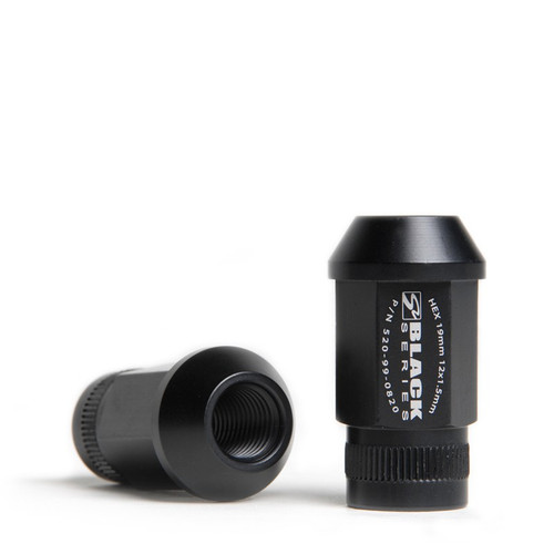 Skunk2 20-pc Black Series Lug Nut Set (12mm x 1.5mm)