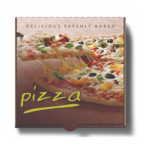 Classic Full Color 7" Pizza Box