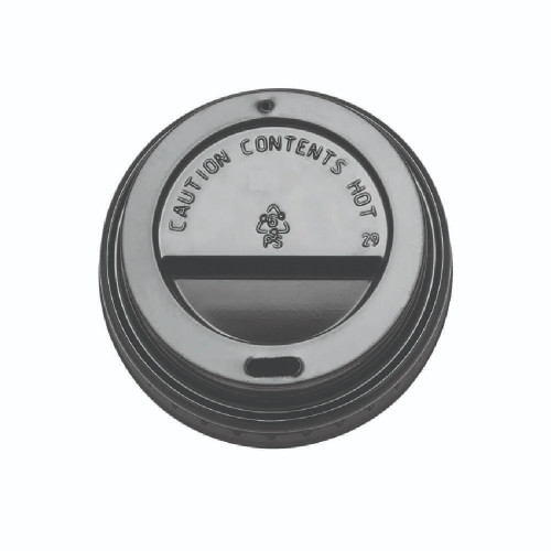 12oz Coffee Cup Sip Lids, 16oz Coffee Cup Sip Lids (Black)