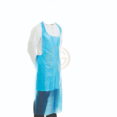 Blue Disposable Aprons Flat Pack