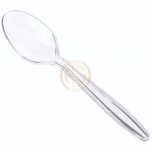 Clear Heavy Duty PS Spoon