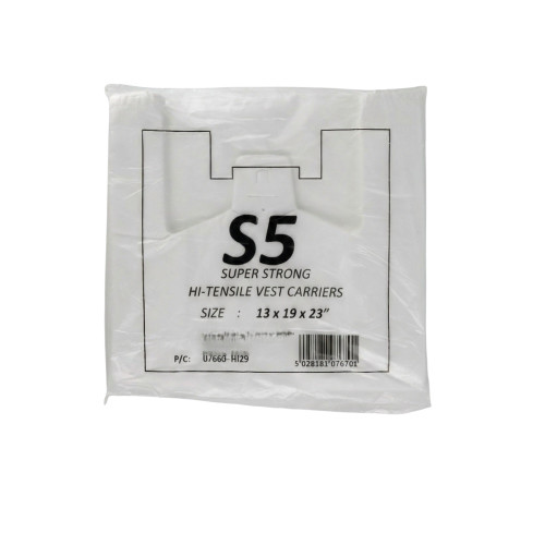 S4 VEST CARRIER BAGS