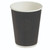 16oz Triple Walled Ripple Paper Cups Black