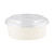 1300ml White Salad Bowls & PET Lid
