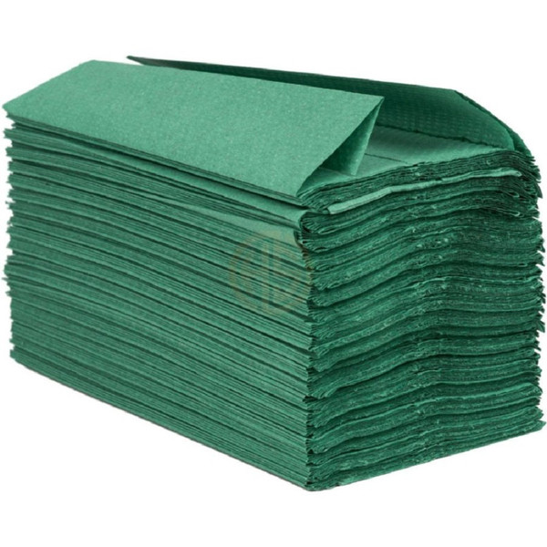 C FOLD HAND TOWELS "NOVA GREEN"